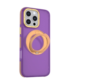 Étui magnétique coloré robuste pour MOTO EDGE 70 <span class=keywords><strong>5G</strong></span> 60 Fusion 50 Neo Pro avec béquille anneau anti-chute et protection antichoc - Product Image 2