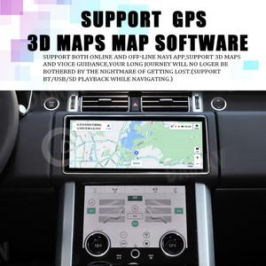 Écran tactile multimédia 12,3 pouces pour Land Rover Range Rover Vogue L405 2013-2020, Android 12, Carplay, GPS, navigation, 128 Go - Product Image 4