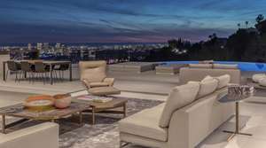 مشروع فيلا فاخرة حديثة خفيفة مشروع نادي فندق شقة غرفة معيشة مجموعة كاملة من الأثاث المخصص - Product Image 3