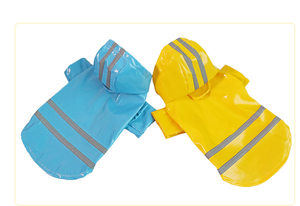 Impermeable Reflectante para Perros, Ecológico, con Capucha, Tallas S-XL, Chaqueta de PU para Mascotas, Accesorios para Perros para Exteriores - Product Image 3