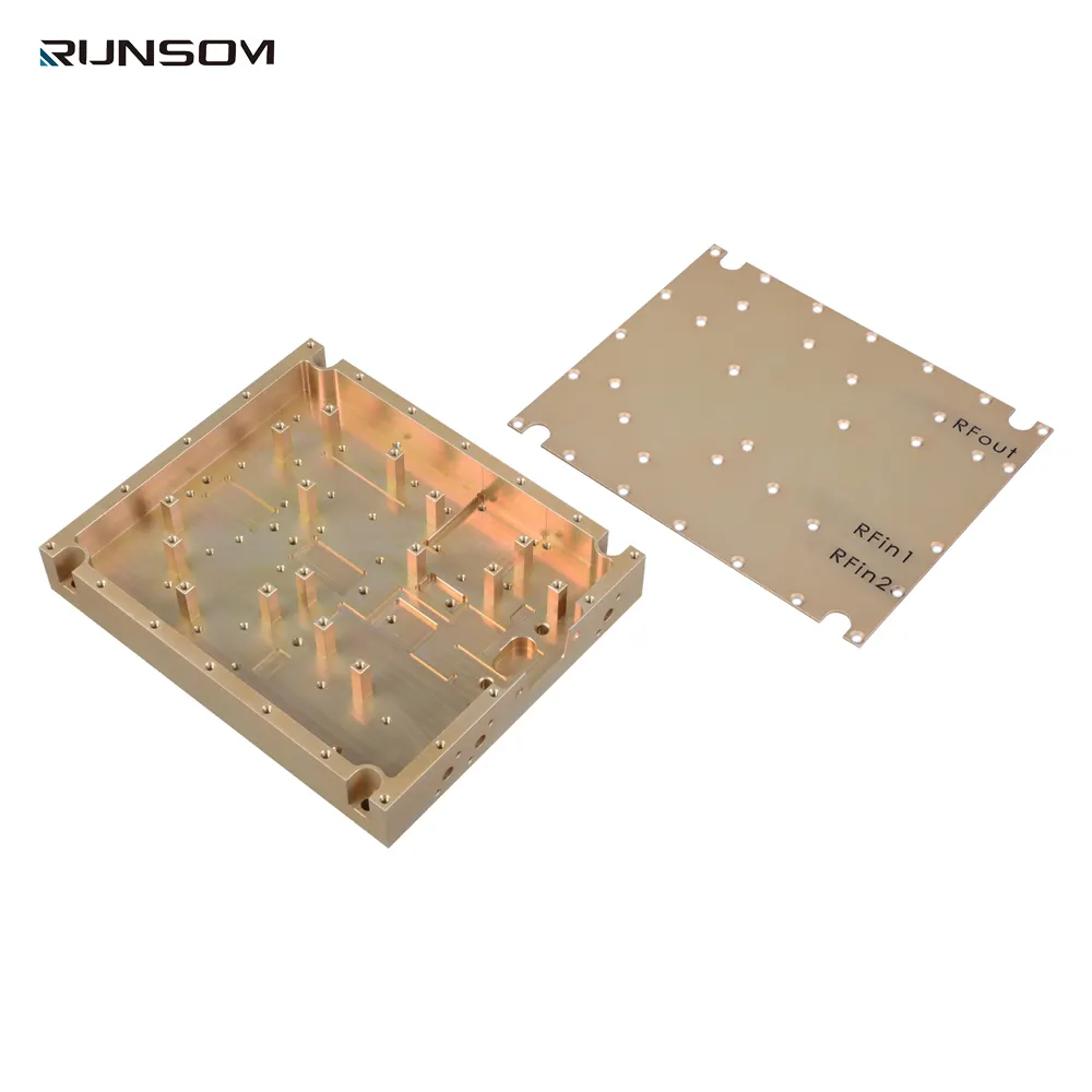 OEM CNC Milling Service Stainless Steel Aluminum Brass Customized Multicolor Machining Enclosure Box Mod