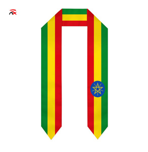 Chal de Graduación con Bandera Nacional Personalizada NUOXIN, Toga de Licenciatura, Cinta de Honor Académica para Decoración - Product Image 6