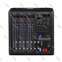 Console de mixage audio professionnelle série BP 6/8/10/14/18 canaux pour DJ avec 99 DSP, 7 égaliseurs, 2 AUX, Bluetooth, carte son MP3 et enregistrement PC