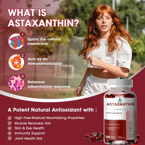Cápsulas Blandas de Aceite de Astaxantina Ausreson, Suplemento para el Cuidado de la Piel, 12 mg de Astaxantina en Cápsulas Blandas para el Sistema Inmunológico y la Piel - Product Image 4