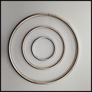 Metal <b>Ring</b> Circular Iron <b>Ring</b> For Clothing Bags Shoes Handicrafts Detachable <b>Binder</b> Clips - Product Image 3