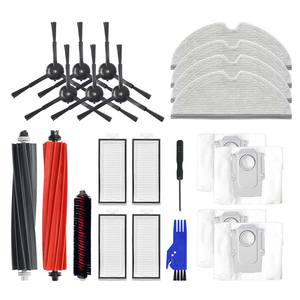 <span class=keywords><strong>Roborock</strong></span> Q8 <span class=keywords><strong>Max</strong></span> + <span class=keywords><strong>Q5</strong></span> Pro + Robot de nettoyage Aspirateur Pièces de rechange Brosse principale en plastique Filtre Brosses latérales Tampon de vadrouille Manuel - Product Image 2