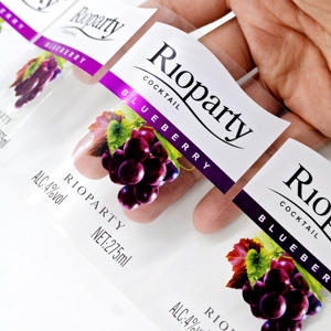 Bouteille de jus de fruit <span class=keywords><strong>personnalisée</strong></span> emballage de produit transparent autocollants de logo autocollants en vinyle impression d'étiquette alimentaire <span class=keywords><strong>personnalisée</strong></span> <span class=keywords><strong>pour</strong></span> entreprise privée - Product Image 3