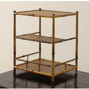 Estante de Té de Bambú Rectangular Tamaño M, Ecológico, para Ceremonia del Té, Almacenamiento de Utensilios de Cocina y Bebidas - Product Image 4