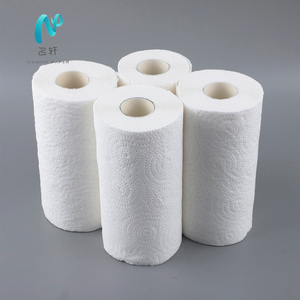 Mingxuan Serviettes en <span class=keywords><strong>papier</strong></span> <span class=keywords><strong>absorbant</strong></span> blanches non blanchies personnalisées <span class=keywords><strong>Papier</strong></span> de nettoyage de <span class=keywords><strong>cuisine</strong></span> doux à 2 plis - Product Image 4
