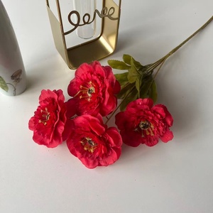 Decoración para el Hogar, Flor de Rosa Artificial, Tela de Seda, Flor Artificial para Bodas y Fiestas - Product Image 6