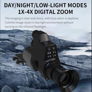 กล้องมองกลางคืนอินฟราเรดดิจิตอล NV4B 1080P แบบตาเดียว ซูม 4 เท่า - Product Image 4