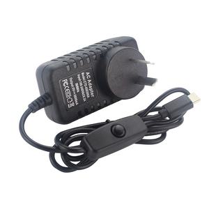 อะแดปเตอร์แปลงไฟ 5V 3A USB Type C แบบขาออกเดี่ยว สำหรับ Raspberry <span class=keywords><strong>Pi</strong></span> 4 Model B พร้อมปลั๊ก EU/US/UK/AU - Product Image 4