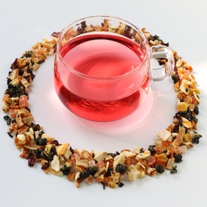 Té de Frutas <span class=keywords><strong>con</strong></span> Sabor a Pomelo y Naranja Dulce, Mezcla de Té Seco Saborizado, Venta al por Mayor de Fábrica, Proveedor de Té - Product Image 4