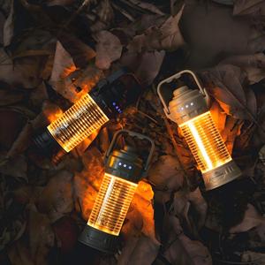 ไฟฉายแคมป์ปิ้ง LED แบบชาร์จได้ พร้อมจอแสดงผลแบตเตอรี่ 4 ระดับ มี 6 โหมด สำหรับแขวนกลางแจ้ง โหมด <span class=keywords><strong>SOS</strong></span> สำหรับไฟแคมป์ปิ้ง - Product Image 6