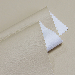 Produsen Cina 380g PU Grain kulit semi-pu kain kulit buatan tas Sofa tahan air elastis tekstil rumah kursi mobil - Product Image 4