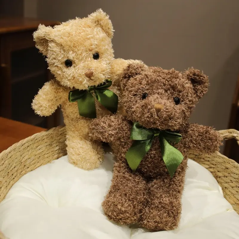 Penjualan laris bantalan bantal rumah lembut harga grosir beruang Teddy kotak kemasan hadiah gantungan kunci beruang Teddy