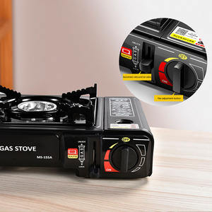 Matériel de fer de haute qualité manuel Simple <span class=keywords><strong>Camping</strong></span> en plein air et ménage Portable <span class=keywords><strong>Butane</strong></span> Split Structure cuisinière à gaz - Product Image 4