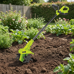 Motoculteur <span class=keywords><strong>électrique</strong></span> <span class=keywords><strong>18V</strong></span> Li-ion, largeur de travail 200mm, profondeur de travail 80mm, cultivateurs et motoculteurs de jardin - Product Image 1