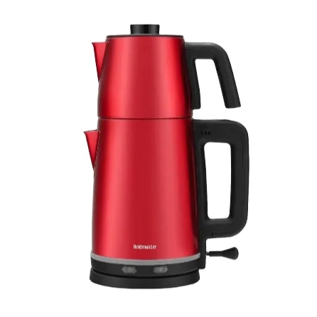 Chaidem Xl 2200 Watt Stainless Steel Sippy Steel Tea Maker And Kettle Red Automatic Keep Warm With Boiling And Light Indicator