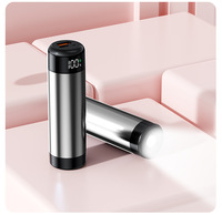 Nouveau produit 2024, batterie externe multifonctionnelle 5000 mAh, mini chauffe-mains portable, lampe torche avec affichage numérique, produit très vendu
