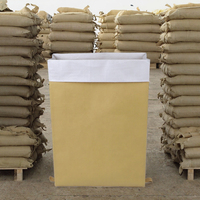 Sac d'emballage industriel et agricole en PP tissé recyclable, avec impression sérigraphique en relief et boucle latérale, pour riz de 50 kg