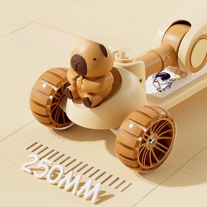 Trottinette Enfant Pliable 3 Roues avec Siège, Hauteur Réglable, Lumières et Musique – Vente en Gros - Product Image 4