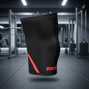 Genouillères de compression souples RXN 7MM en coton et polyester pour haltérophilie, protection des coudes pour basketball et volleyball - Product Image 3