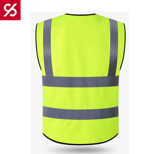 Produit de caractéristique principale de gilet de sécurité réfléchissant de construction - Product Image 5