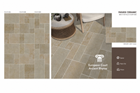 Dalles de pavage en porcelaine pour extérieur 600x1200mm 12mm 18mm R11 Antidérapantes 9 couleurs Aspect bois et pierre Carrelage pour jardin et terrasse