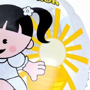 Globo de Helio Plateado Decorativo de 18 Pulgadas para Primera <span class=keywords><strong>Comunión</strong></span>, Bautizo, Eventos Cristianos, Fiestas, Decoración de Pascua - Product Image 4