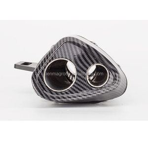 Silenciador Doble Salida R15 V3 para Motocicleta, Piezas para RC390 MT03 Z250 - Product Image 5