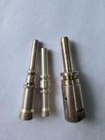 Buse laser en cuivre chromo-zirconium pour machine de découpe laser à fibre, broche de positionnement du capteur, usinage CNC, électroérosion à fil