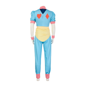 Disfraz de Cosplay de Hisoka, Conjunto Completo con Pantalones y Accesorios, Talla M, Azul, Poliéster, Traje de Anime para Hombre, Halloween, Conveniones - Product Image 4