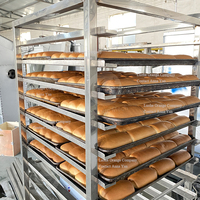 Machines de boulangerie Ceinture de chauffage au gaz à haute température Convoyeur à plaques à chaîne Tunnel de cuisson Four Tunnel Four Ligne de torréfaction