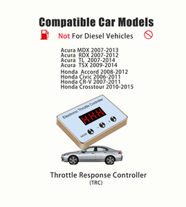 Contrôleur électronique d'accélérateur à 9 modes pour véhicules Honda et Acura, amplificateur de réponse universel ETCS pour Accord Civic CR-V TL TSX - Product Image 2