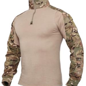Camiseta de Entrenamiento de Combate Unisex con Camuflaje, Uniforme Táctico Transpirable CP G2 en Material Spandex - Product Image 1