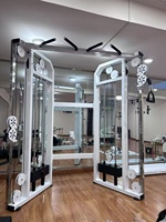 Machine de musculation multifonctionnelle à double poulie de haute qualité, robuste, pour exercices de croisement de câbles