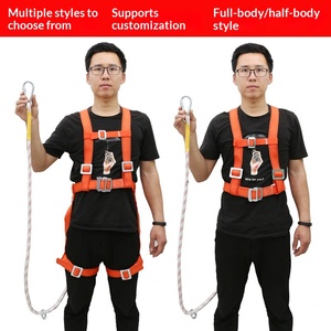 High-altitude operation national standard safety belt double back double hook whole body five-point manufacturer anti-falling - Product Image 4