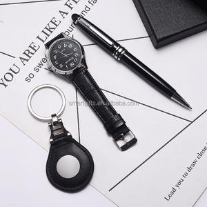 Coffrets cadeaux simples pour anniversaire <span class=keywords><strong>2022</strong></span>, porte-clés, stylo signature, et ensembles de ceinture en cuir et <span class=keywords><strong>montre</strong></span> pour hommes - Product Image 3