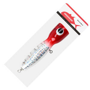 120g vague escalade flottant en bois leurre poisson appât pêche en mer GT thon bar requin haute mer pêche à la traîne cible espèces poisson-chat <span class=keywords><strong>POPPER</strong></span> - Product Image 5