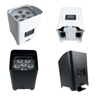 Le plus récent étanche 6x18W 6in1 Rgbwa + uv a mené la lumière de pair de batterie sans fil avec Wifi IR4 IP65