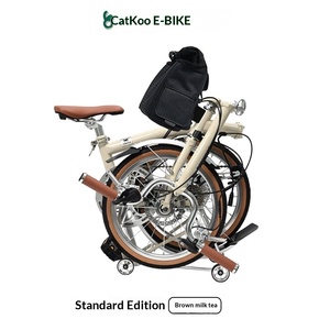 Bicicleta Plegable Edición Estándar Library, Ruedas de 16 Pulgadas, Siete Velocidades, Frenos de Disco, Batería de Litio, LED - Product Image 4