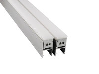 Étanche 1M 2M 3M blanc RGB CCT sous-sol IK10 IP67 grande taille profil en aluminium PMMA couverture lumière linéaire enterrée