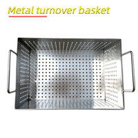 Panier de nettoyage ultrasonique en maille réglable en acier inoxydable 304, dispositif de désinfection et de stérilisation, plateau en maille