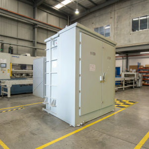 Trasformatore Trifase 60Hz Resistente alle Intemperie 750KVA 13.8KV con Alimentazione a Loop in Armadio di Acciaio Inox per Zone Costiere - Product Image 1