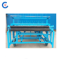 Machine à tisser les tapis de paille multi-cultures pour la fabrication de tapis en paille de riz, blé, maïs, sorgho, coques de maïs, canne de pampa, roseau et autres matières.