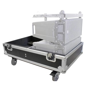 Dòng mảng trường hợp chuyến bay cho 4 <span class=keywords><strong>RCF</strong></span> HDL6-A loa với bánh xe bền loa bảo vệ trường hợp nhôm thiết bị giao thông vận tải hộp - Product Image 6