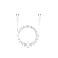 Stok Tersedia Kabel Pengisian Cepat USB-C ke USB-C 60W 2M Silikon Lembut, Kabel Sinkronisasi Data Tipe-C untuk Ponsel, Tablet, Power Bank