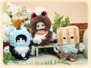 Baby Three Big Beautiful Trendy Cat King's Workplace Work Diary Series Plush Blind Box Doll Handmade Ornament Gift 1/12 Scale - Product Image 6