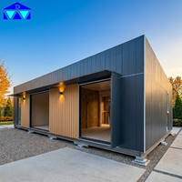 Maison conteneur modulaire en métal à assemblage rapide pour bar à domicile, hôtel, avec performance respirante